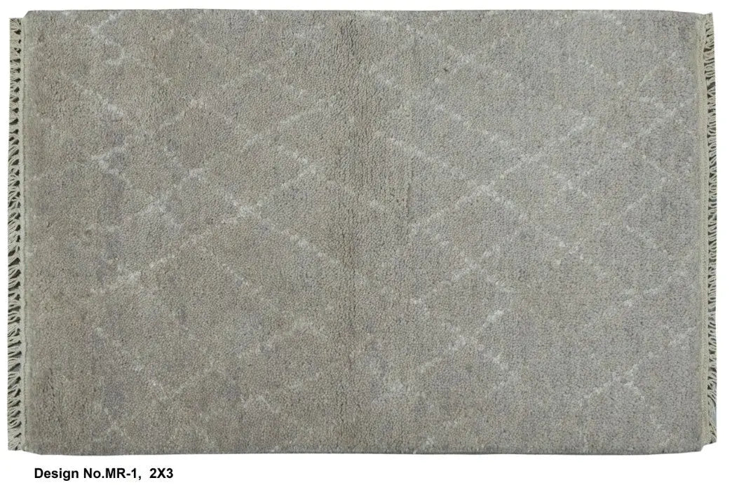 Hand knotted Indian Modern Rug 2'0" x 3'0" ABC Rugs Kilims